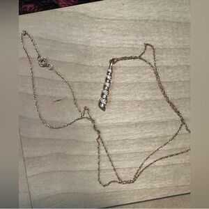 Elegant Gold & Diamond Necklace